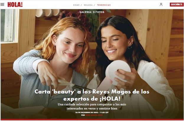 Carta beauty a los Reyes Magos