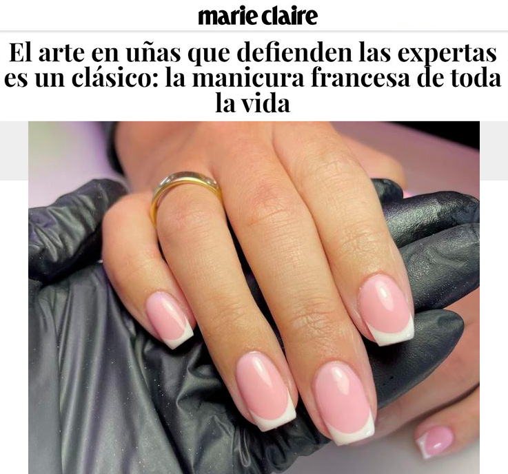 Articulo Marie Claire sobre Manicura francesa