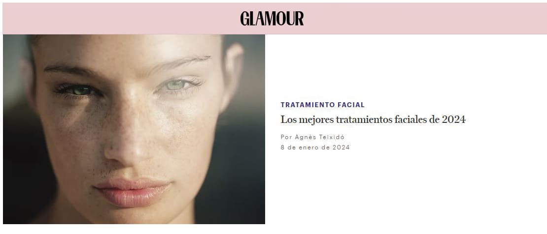 Tratamientos de belleza 2024 revista Glamour