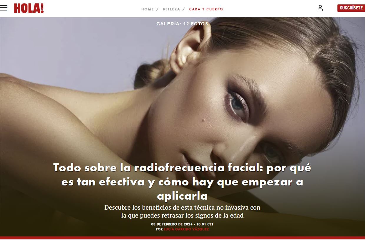 radiofrecuencia facial articulo Revista Hola